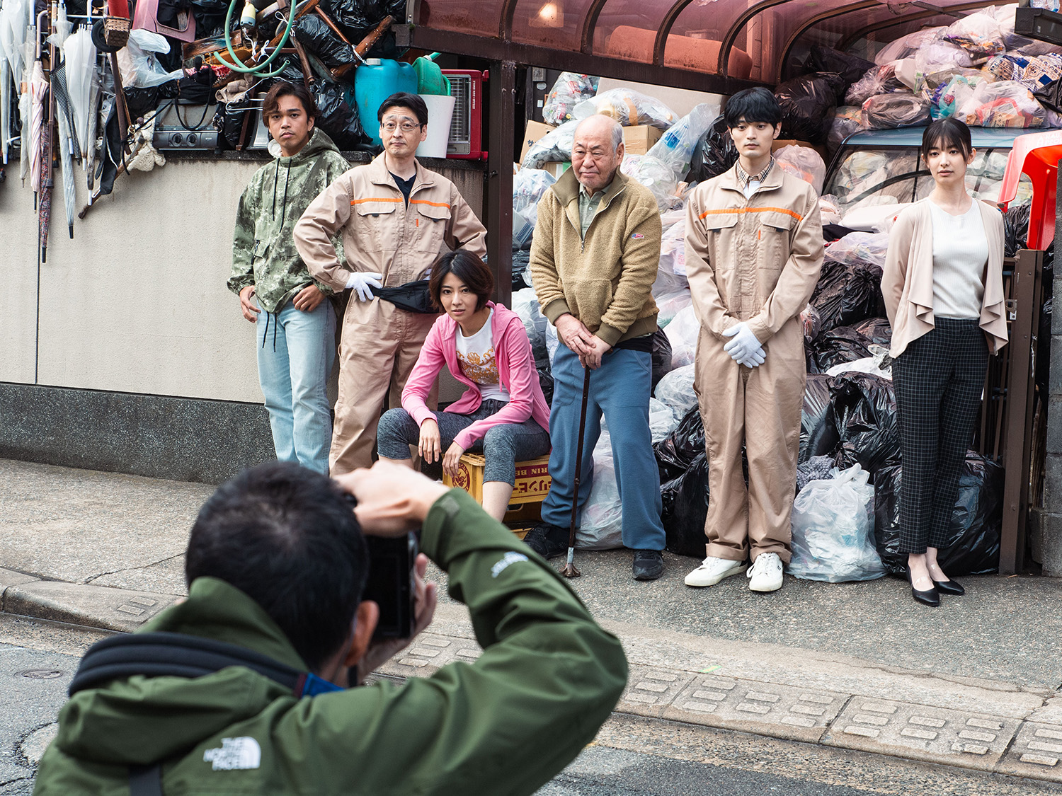 映画『断捨離パラダイス』メイキング写真
