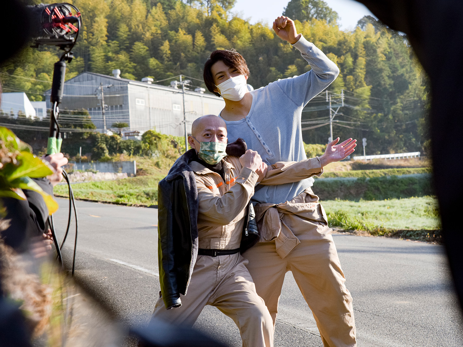 映画『断捨離パラダイス』メイキング写真