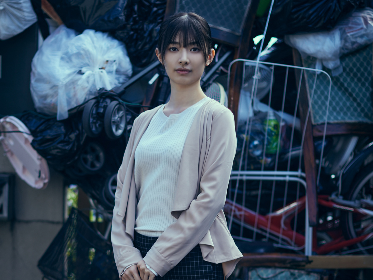 岸田万莉子役の武藤十夢（AKB48）